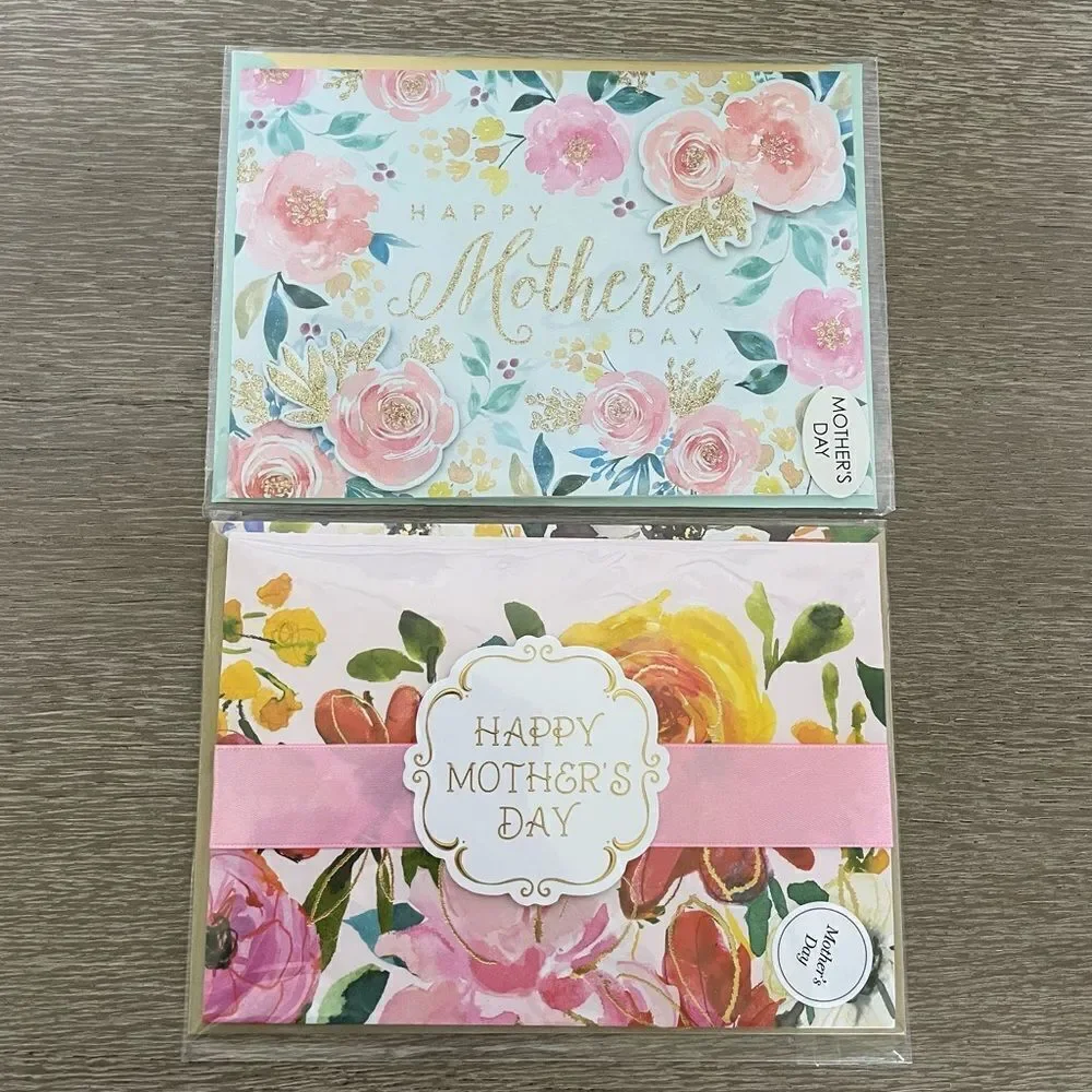 Happy Mother’s Day Lady Jayne Floral Greeting Cards Lot